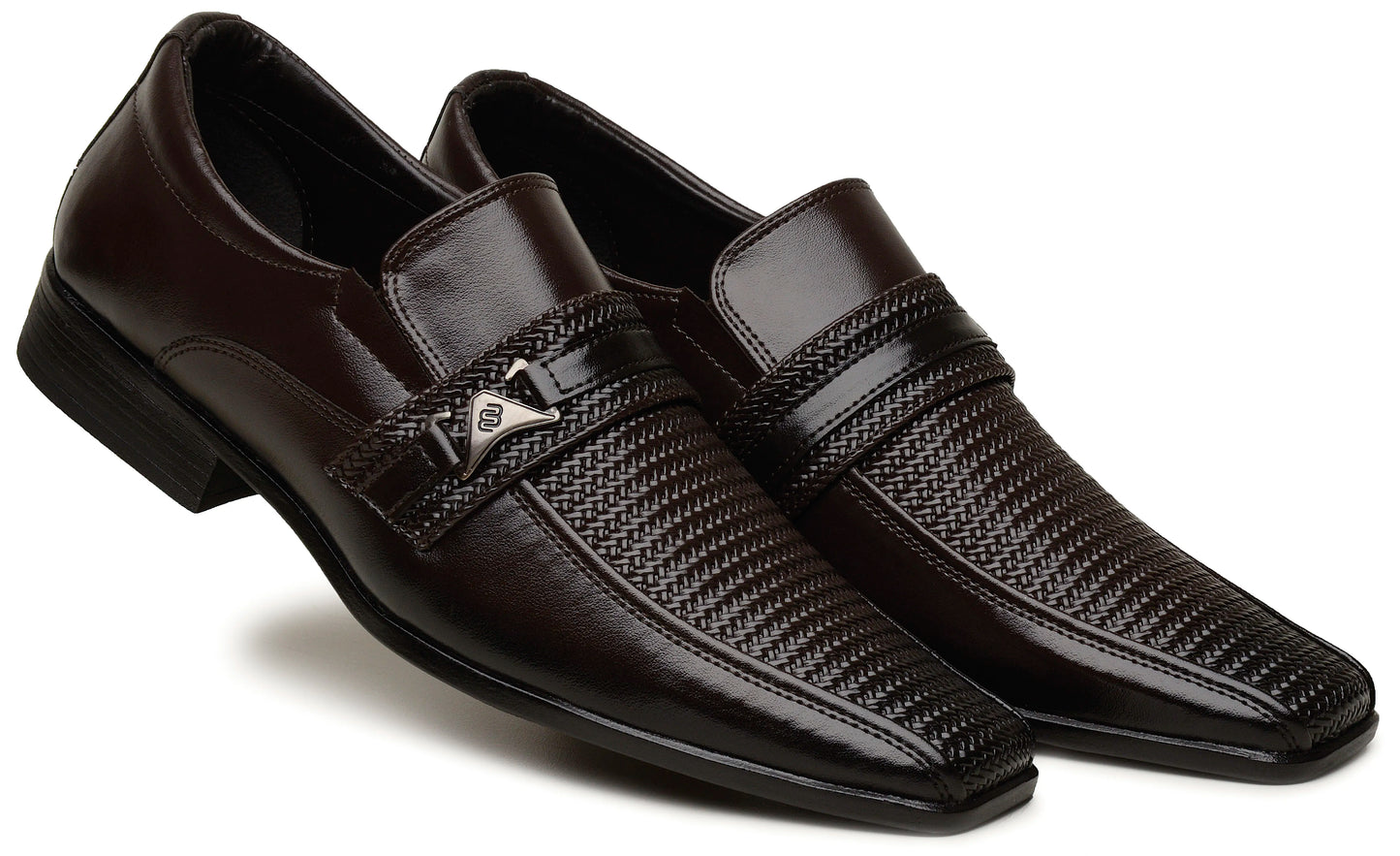Sapato Masculino Social Luxo Couro Trançado