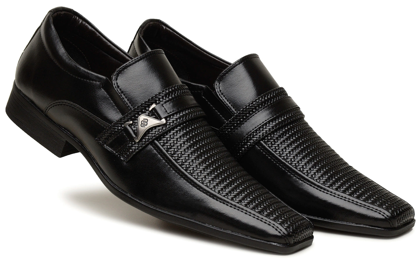 Sapato Masculino Social Luxo Couro Trançado