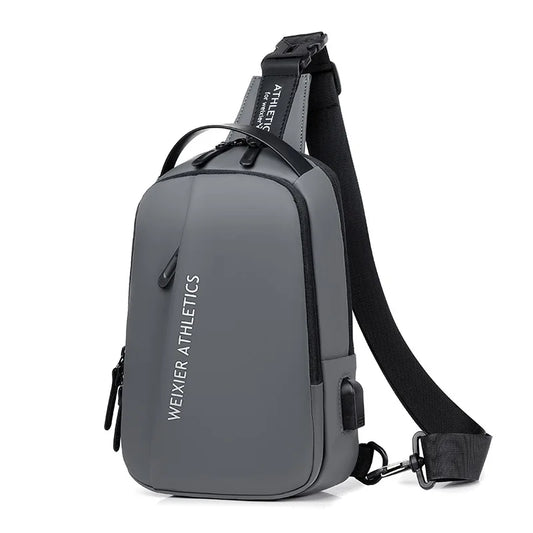 Bolsa Transversal Sport Masculina Cinza - Orion