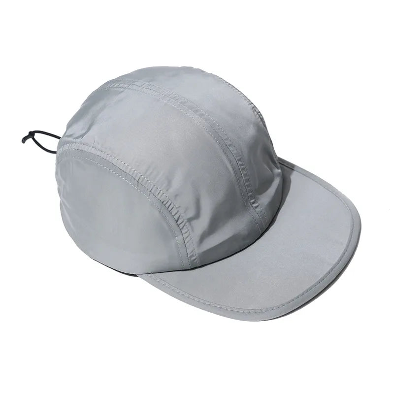 Boné Masculino Aba Curva Cinza - Orion