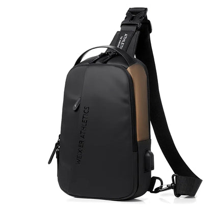 Bolsa Transversal Sport Masculina Preta  - Orion