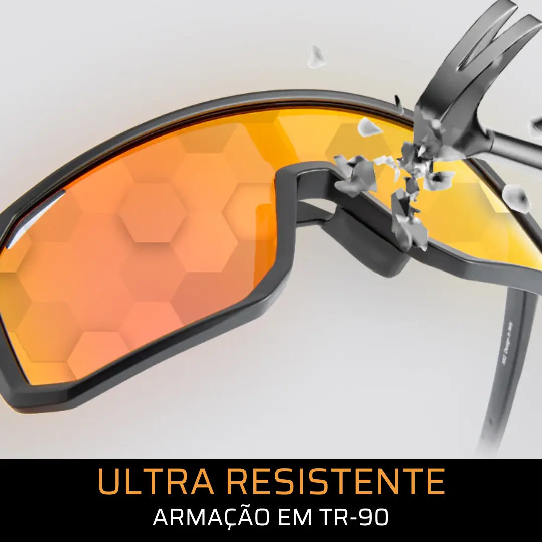Óculos Esportivo Lentes Polarizadas UV400 KE9022