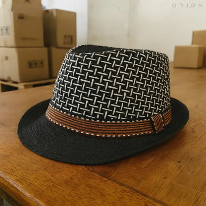 Chapéu Masculino Fedora Straw